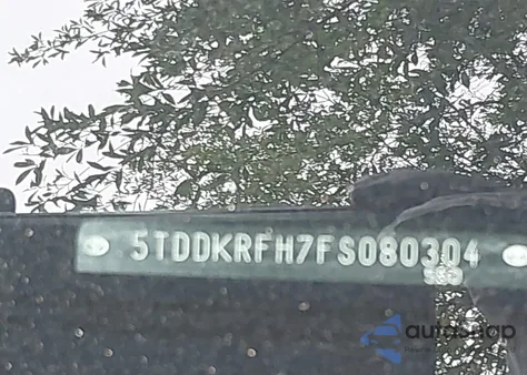 2015 Toyota Highlander Limited V6 из США, поврежденный, VIN 5TDDKRFH7FS080304